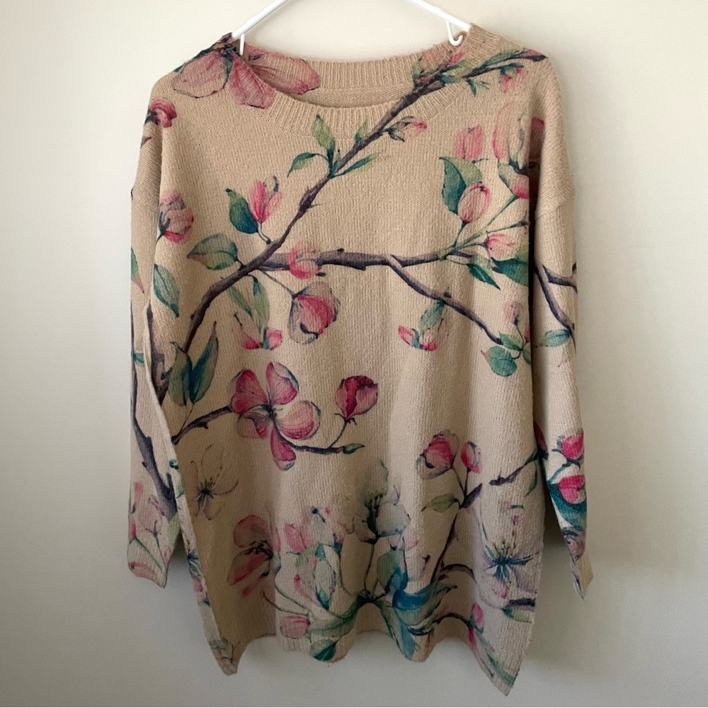 Cherry Blossom Sweater